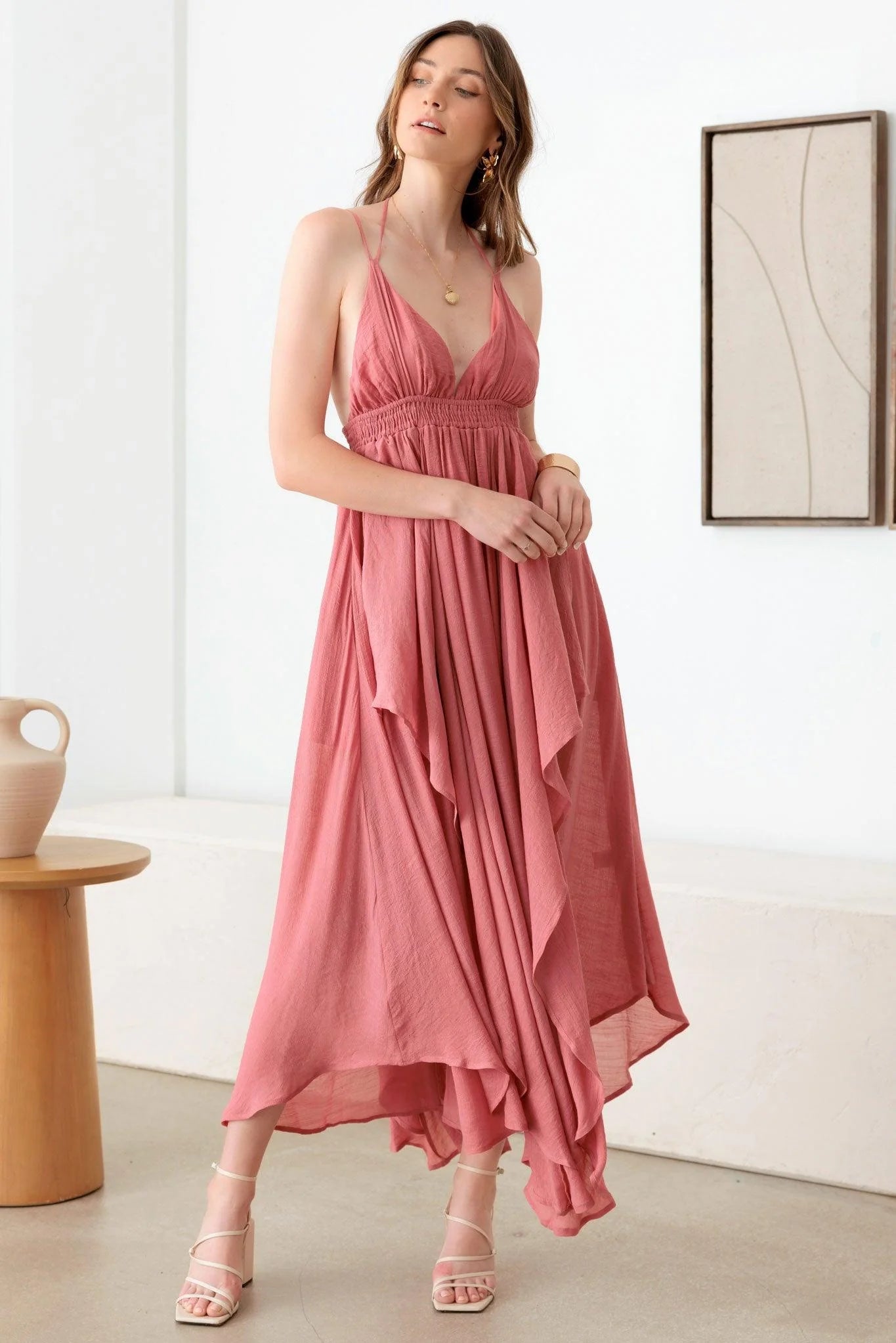 Tassel Fringe Strap Cutout Maxi Dress - ShopStyleEdit #